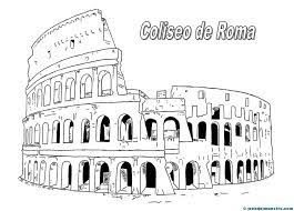 El coliseo se ha convertido en el icono romano. Dibujos De Romanos Web Del Maestro Roma Para Ninos Coliseo Romano Dibujo Coliseo De Roma