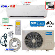 How to install air conditioning units? Buy New Listing 18000 Btu Ductless Air Conditioner Heat Pump Mini Split 220v 1 5 Ton With Kit Online In Japan 184787900071