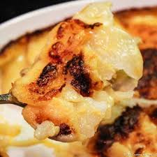 Rich and creamy layers of potatoes, cooked in herb and garlic infused cream. Old Fashion Scalloped Potatoes 101 Cooking For Two