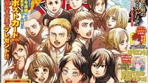 Attack on titan manga is published under bessatsu shonen magazine by kodansha, which is a monthly magazine. Baca Komik Snk 139