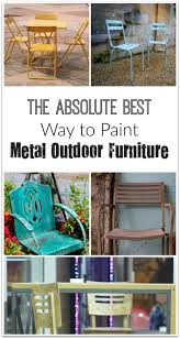 3 Tips You Have To Know Before Painting Metal Painted Furniture Ideas Painting Metal Outdoor Furniture Metallic Painted Furniture Painted Outdoor Furniture