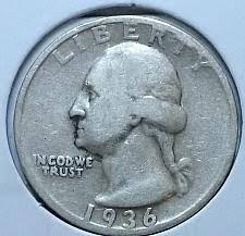 1936 Washington Silver Quarter Coin Value Prices Photos Info