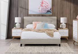 Oxford custom timber bed frame. Wheat Sophie Mk2 3 Piece Double Bedroom Suite Amart Furniture