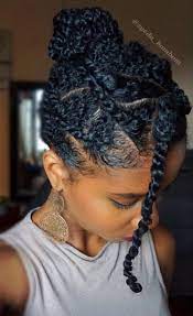 Black Hairstyles For Long Hair Taking Care Of Natural Hair How To Curl Natural Hair Natural Braided Hairstyles Curly Hair Styles Natural Braids