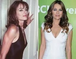 Liz hurley has admitted she's homesick as she posted a photo to instagram showing her on the beach in a tiny white bikini. Ladies Of The 80s 90s Then Now Elizabeth Hurley Elizabeth Hurley Lady Fashion