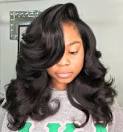 35 Simple But Beautiful Weave Hairstyles For Black Women ...