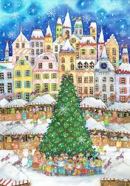 The most famous of these enterprises is probably the unicef christmas card program, launched in 1949, which selects artwork from internationally known artists for card reproduction. Unicef Olwyn Whelan