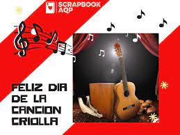 Feliz Dia De La Cancion Criolla Te Estoy Buscando Porque Mis Labios Extranan Tus Besos De Fuego Te Estoy Llamando Y En Mis Pala Scrapbook Movie Posters