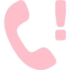 Rose gold glitter partickles isolated. Pink Missed Call Icon Free Pink Phone Icons