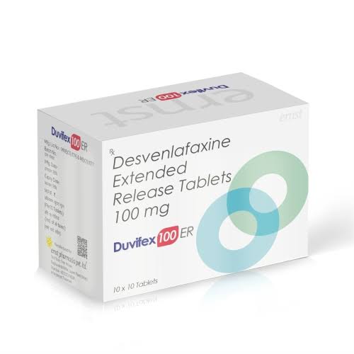 Desvenlafaxine Extended Release Tablets 100 Mg - DUVIFEX 100 ER Tablets - Pharma