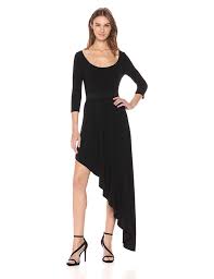 Black And White Women S Clothing Store Norma Kamali Women S Reversible Scoop Neck Diagonal Flared Dress Black Xs At Amazon Women S Clothing Store Dresses Flare Dress Womens Dresses