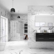 Black And White Marble Porcelain Tile Hd Wall Tiles Design Tile Trends White Marble Tiles