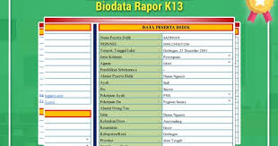 We did not find results for: Inilah Contoh Formulir Biodata Rapor K13 Operator Sekolah