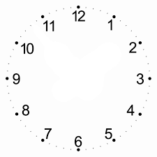 Clock Face 5 By Stephenjohnsmith Clock Face Clock Template Clock Face Printable