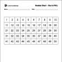 free printable number chart 1-50 from classplayground.com