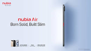 努比亞nubia Air以5.9毫米超薄機身容納5000mAh電池，重新定義輕薄美學