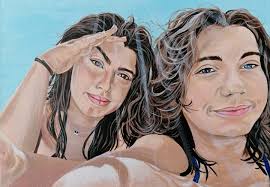 My latest portrait. Acrylic