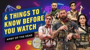 An international group of mercenaries gets. 6 Things To Know Before You Watch Army Of The Dead Youtube
