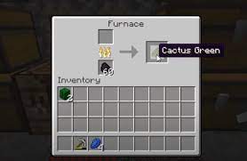 Cactus green dye is used to add green colors to glass, wool terracotta, concrete powder, banner and shulker box. How To Make Cyan Dye Minecraft Recipe