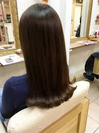 韓国オルチャンヘア弘大にいそうな外ハネセミロングの髪型で韓国語を学