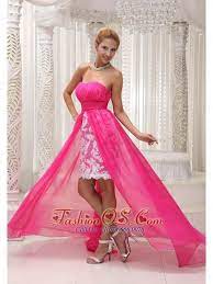 Low Price Pink Camo Wedding Dress Hot Pink High Low Prom Dress For 2013 Ruched Bodice Chiffon Stra Camo Wedding Dresses Pink Wedding Dresses Hot Pink Dresses