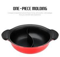 Amazon.com: Hot Pot with Divider for Induction Cooker Dual ...