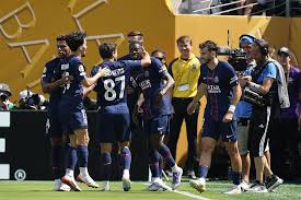 Paris Saint-Germain winning the angels game