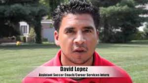 Lopez Brings Experience to Soccer, Career Services