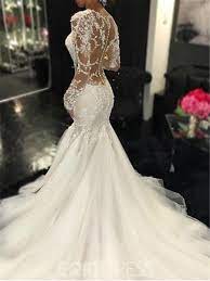Ericdress Halter Lace Beaded Cathedral Train Wedding Dress Hermosos Vestidos De Novia Vestidos De Novia Charros Vestidos De Novia Con Cuentas