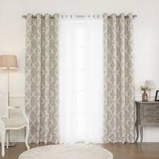 Linden Trellis Grommet Curtain Panel Living Room Decor Curtains Interior Decorating Living Room Pretty Living Room