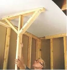Use a drywall hatchet or hammer and. How To Install Drywall On A Ceiling Quora