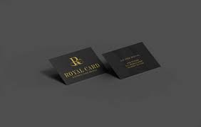 Download Free Black Business Card Mockup On Behance