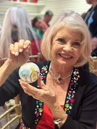 Kathy Garver at a Hollywood Christmas event