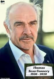 Sir Thomas Sean Connery (August 25, 1930