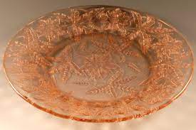 March 15, 2009 by tiffany king 158 comments. Depression Glass 9 Inch Plate With Poinsettia Design Unknown Maker Pottery Glass