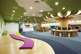 Alice Wonderland Multimedia Library School Library Design School Interior Architecture