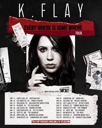 The tour was officially announced on september 20 th , 2019. K Flay Tour Dates Now Released The Fox Magazine