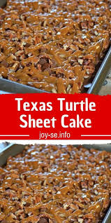 Texas Turtle Sheet Cake Sweet Hawaiian Crockpot Chicken Recipe Chicken Crockpot Recipes Pecan Cake