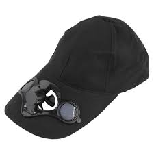 Summer Sport Outdoor Hat Cap With Solar Sun Power Cool Fan For Cycling Solar Fan Solar Powered Fan Running Cap