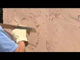Since stucco isn't perfectly flat, the shelf brackets won't be perfectly against the wall. How To Install Stucco Youtube