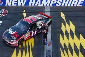 Race track in loudon, new hampshire. Denny Hamlin Cashes In On Guarantee In New Hampshire Chase Race The Spokesman Review