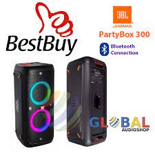 Speaker atif ini menghasilkan suara bass yang powerful. Jbl Party Box 300 Speaker Bluetooth Battery Powered Shopee Indonesia