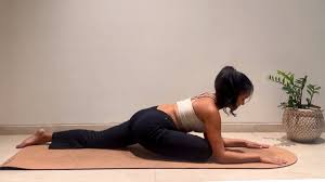 Pigeon pose deep hip opening