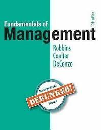 Pdf Edition Fundamentals Of Management 10th Edition By Robbins Stephen Pdf Books Textbook Books