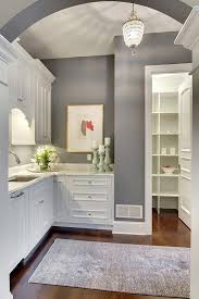 White Cabinets Gray Walls Benjamin Moore Dior Gray Stonewood Inc Greyflooringdark Grey Kitchen Walls Paint For Kitchen Walls Kitchen Wall Colors