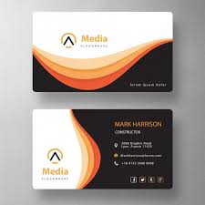 Get yours from +1,000 possibilities. Download Orange Elegant Psd Visit Card For Free Business Card Mock Up Visiting Cards Colorful Business Card