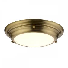 We won't be beaten on price. Traditional Aged Brass Flush Bathroom Ceiling Light Lighting Company