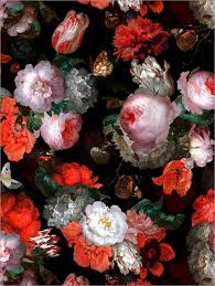 Für vitalisierendes grün im wohnbereich. Utart Uppiger Nacht Blumen Garten Poster Online Bestellen Posterlounge De