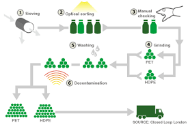 Graphic Of Recycling Process Paper Recycling Process