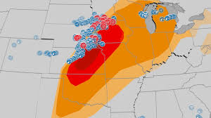 Severe weather alerts by the Weather Channel